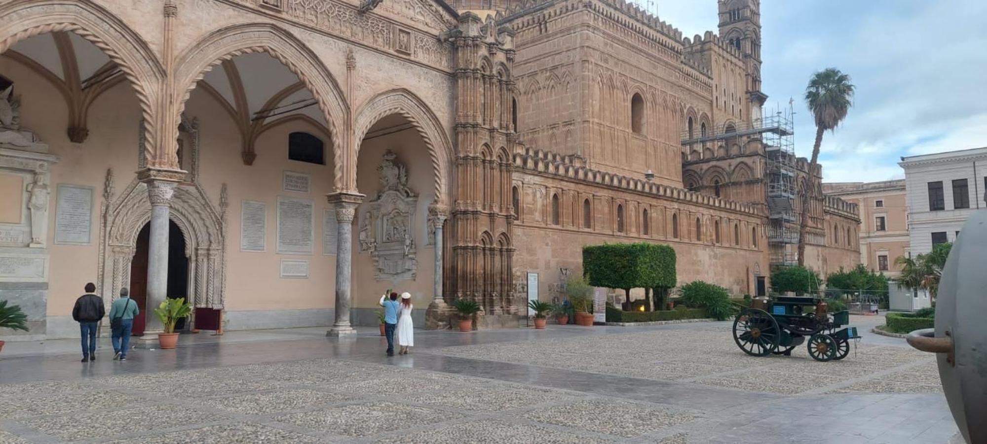 Villa Al Cortile Del Capo Palermo Esterno foto